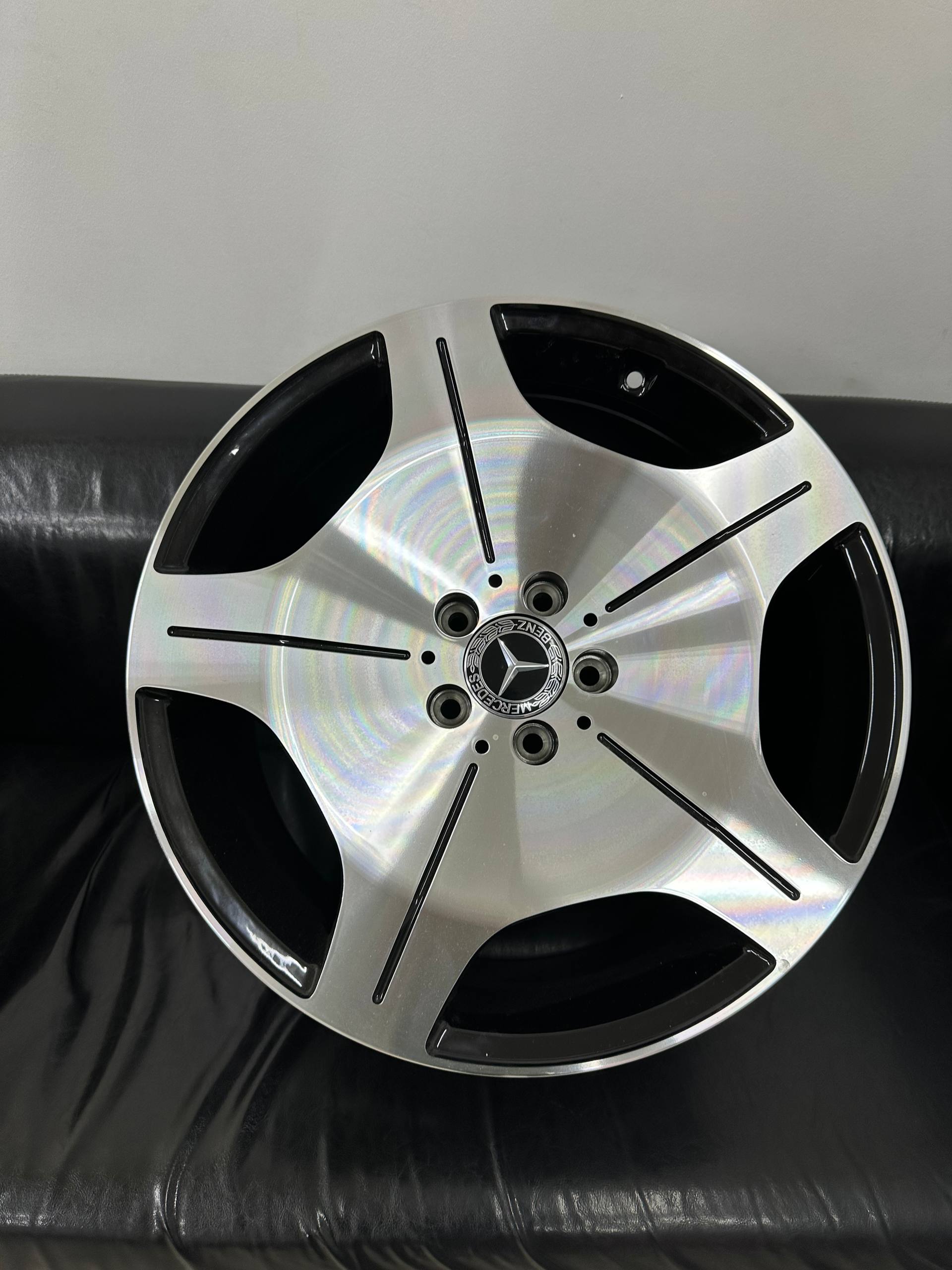 ADY Wheels 8.5*20 5/112 ET36 D66.6  H3069 F (MB) BMF Black machine face