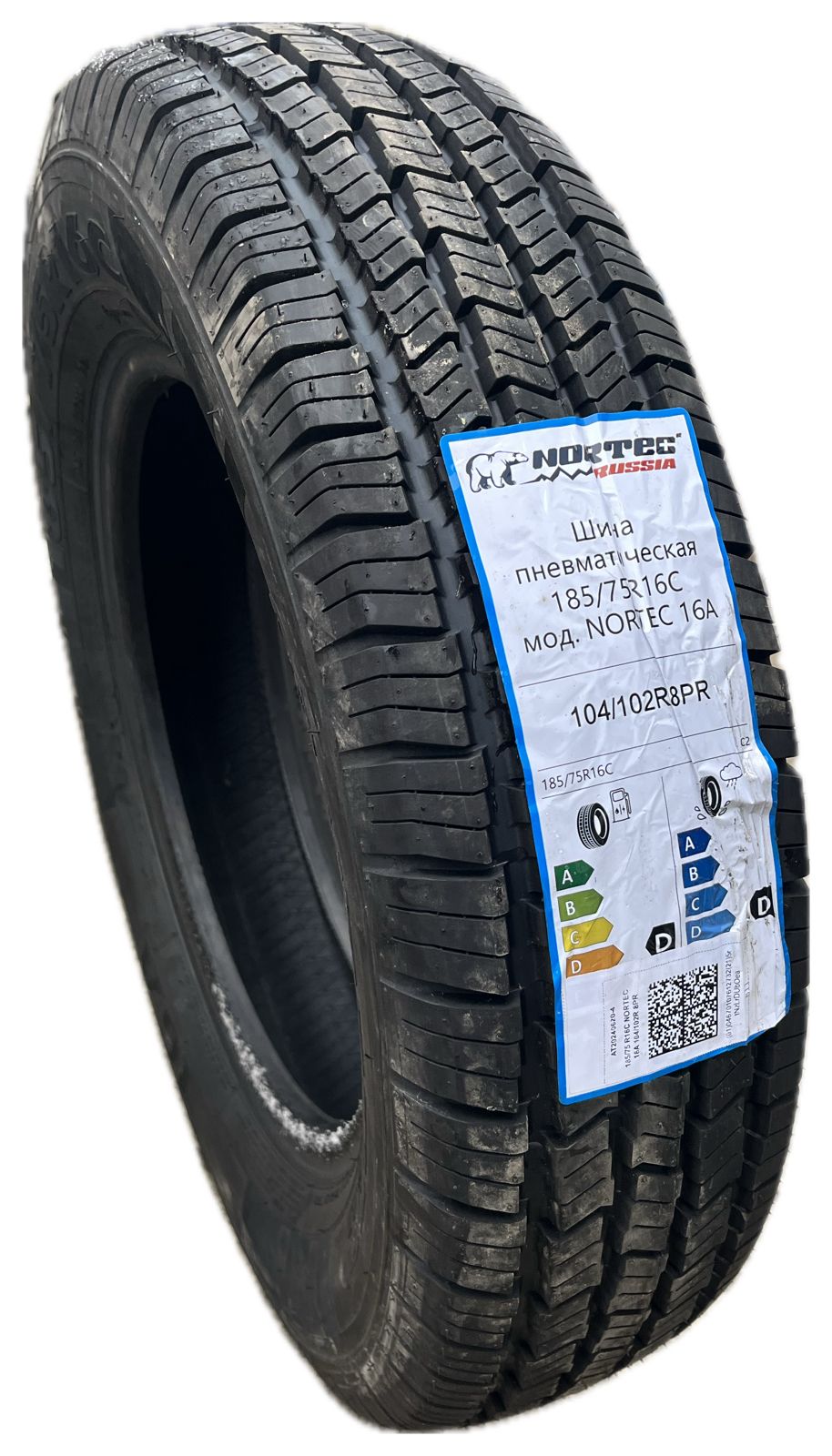 NORTEC 185/75/16C 16A 104/102R 8PR