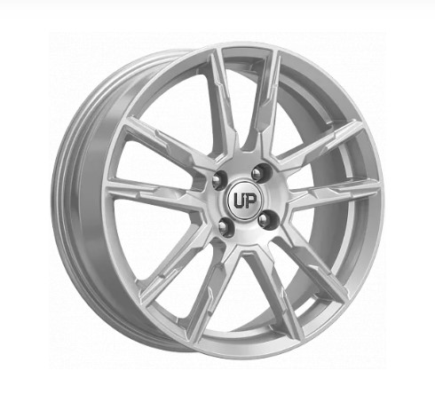 UP Wheels UP107 6.5*17 5/100 ЕТ45 d54.1 Silver