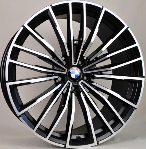 Stuttgart 8.5*20 5/112 ET25 D66.5 REPLICA TS-0339 BM MatteBKF