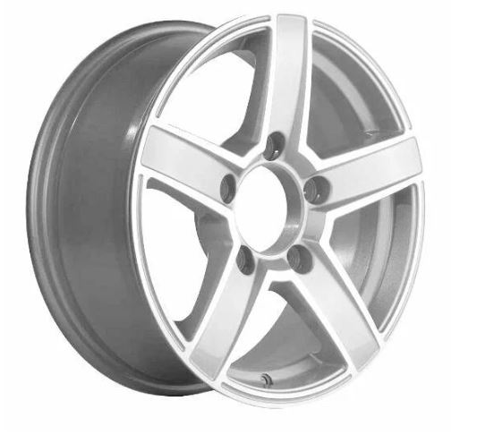 Khomen Wheels KHW1614 6.5*16 5/139.7 ET35 D98.5 F-Silver-FP  (Lada Niva 4x4 Bronto)