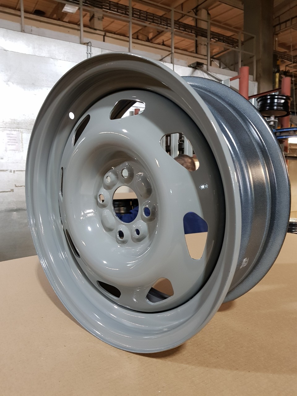 ТЗСК ВАЗ Granta 6.0*15 4/98 ET35 D58.6 Серый (Болото)