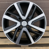 Khomen Wheels 6.0*16 4/100 ET50 D60,1 KHW1609 (X-Ray) Black FP фото