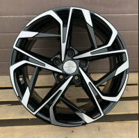 Khomen Wheels KHW1716  7.0*17 5/114.3 ET45 D60,1 (Changan/Geely/Lexus/Toyota) Black-FP фото