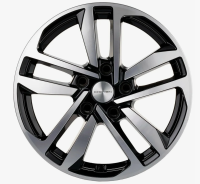 Khomen Wheels KHW1612 6.5*16 5/114.3 ET45 D67.1 Black FP  фото