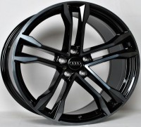 Stuttgart 9.0*20 5/112 ET30 D66.5 XN-5061 BMF Black Varnish фото